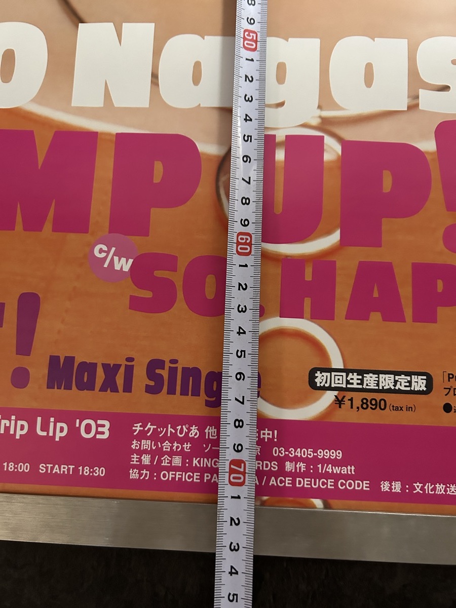 『ポスター　長澤奈央　PUMP UP! 100サイズ』_画像7