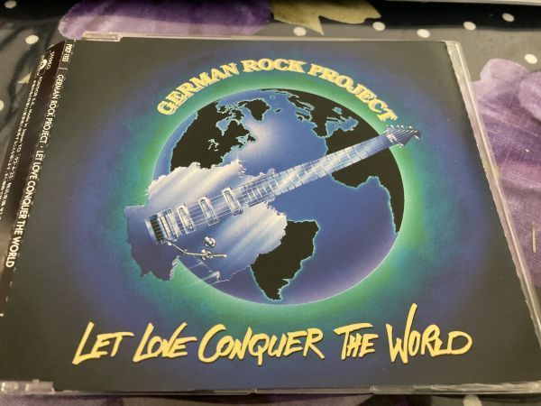 レア 日本盤シングル【CDシングル・CDS】91年　全英90位 「Let Love Conquer The World」German Rock Project_画像1