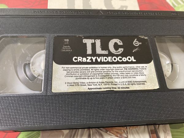 輸入盤 VHS「Crazy Video Cool」TLC_画像1