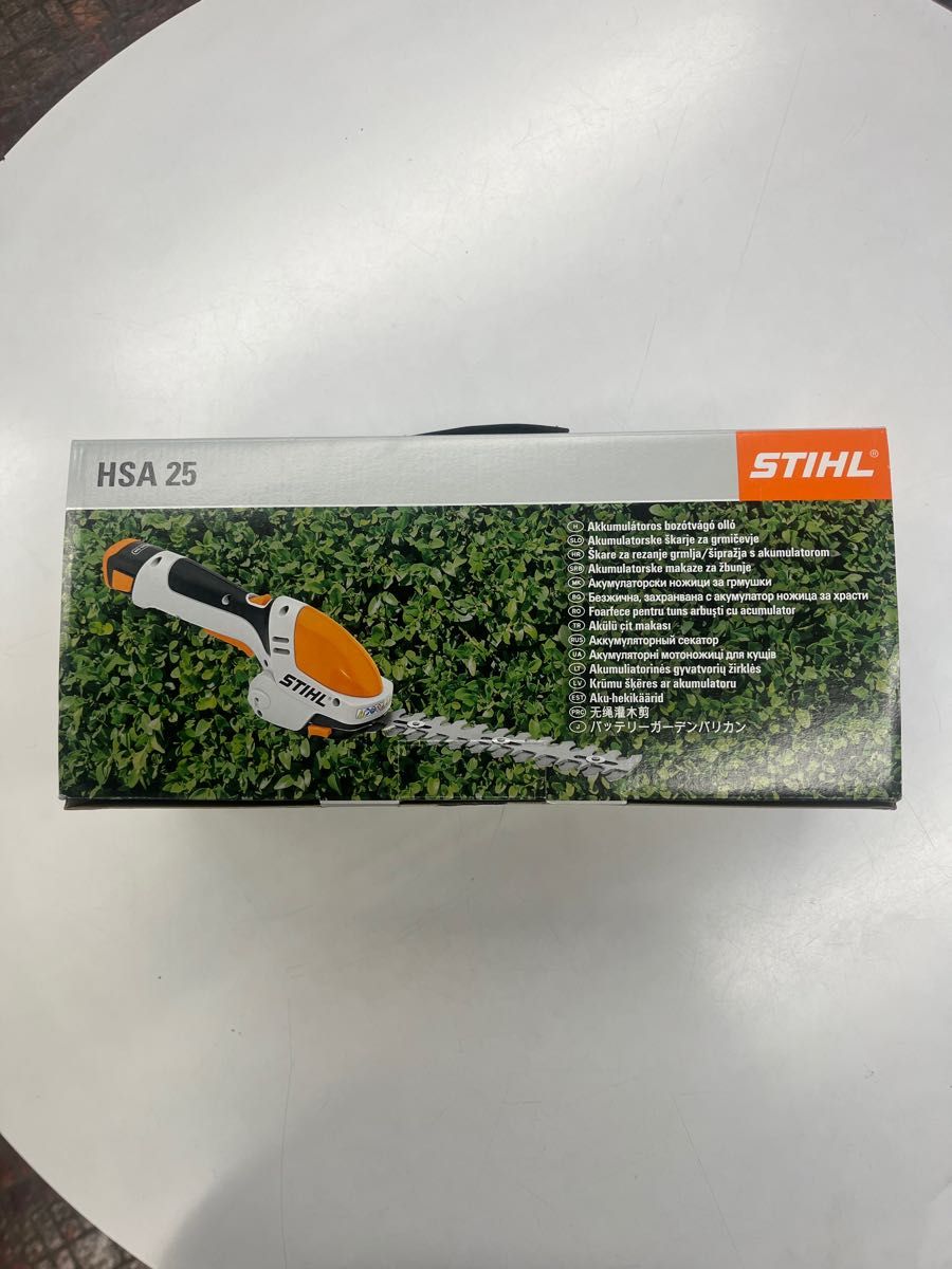 1回使用　ＳＴＩＨＬ スチール　バッテリーガーデンバリカン ＨＳＡ２5 