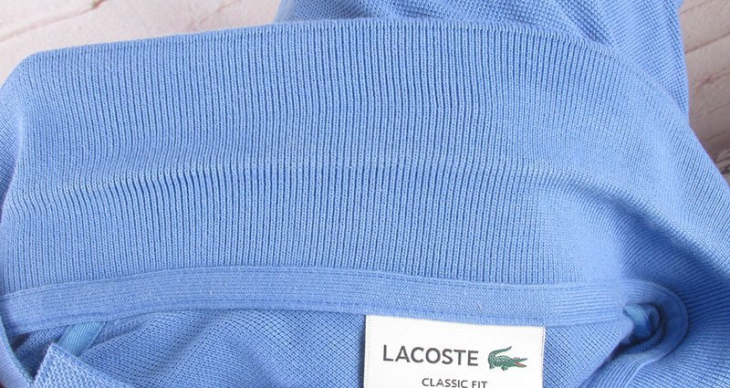 LAT22483 LACOSTE ラコステ 長袖ポロシャツ L1312DL 日本製 FR 5/US L_画像6