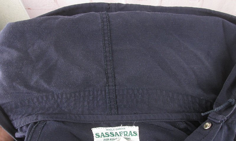 LAJ22239 SASSAFRAS ササフラス ジャケット パーカー M ネイビー_画像7