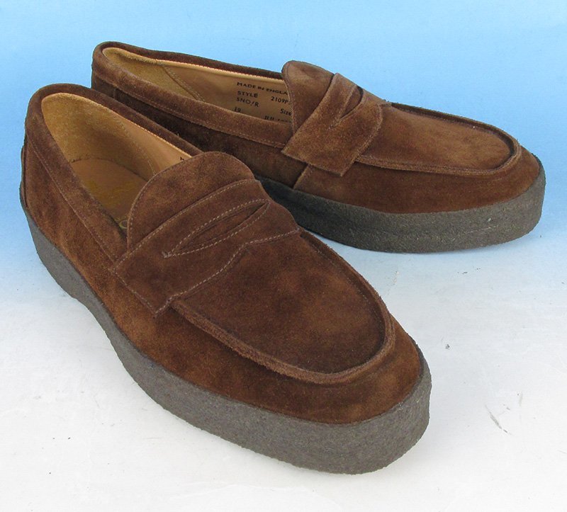 MFF15115 SANDERS Sanders Urban Research DOORS специальный заказ замша Loafer 8 1/2 не использовался 