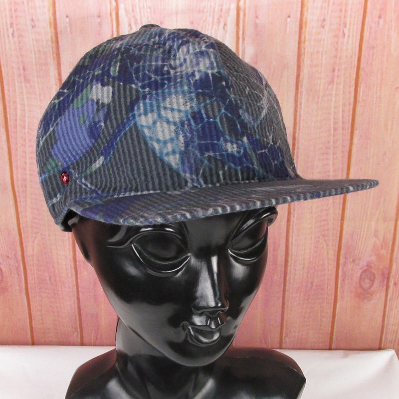 MYO15752 BRU NA BOINNE ブルーナボイン キャップ 帽子 #2046-18SS-P1 ブルー系 美品_画像1