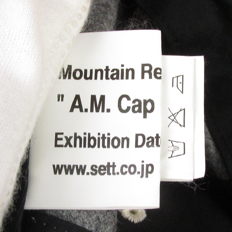 MWO15749 Mountain Research マウンテンリサーチ A.M. CAP A.M キャップ 帽子 MTR-1649 L グレー系 未使用_画像5