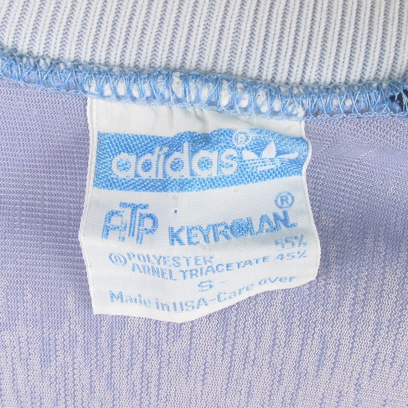 MAJ20050 1980's adidas アディダス トラックジャケット ジャージ ATP KEYROLAN USA製 S_画像4