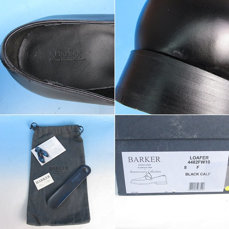 LYF15188 BARKER Barker LOAFER Loafer 4482FW10 8F не использовался 