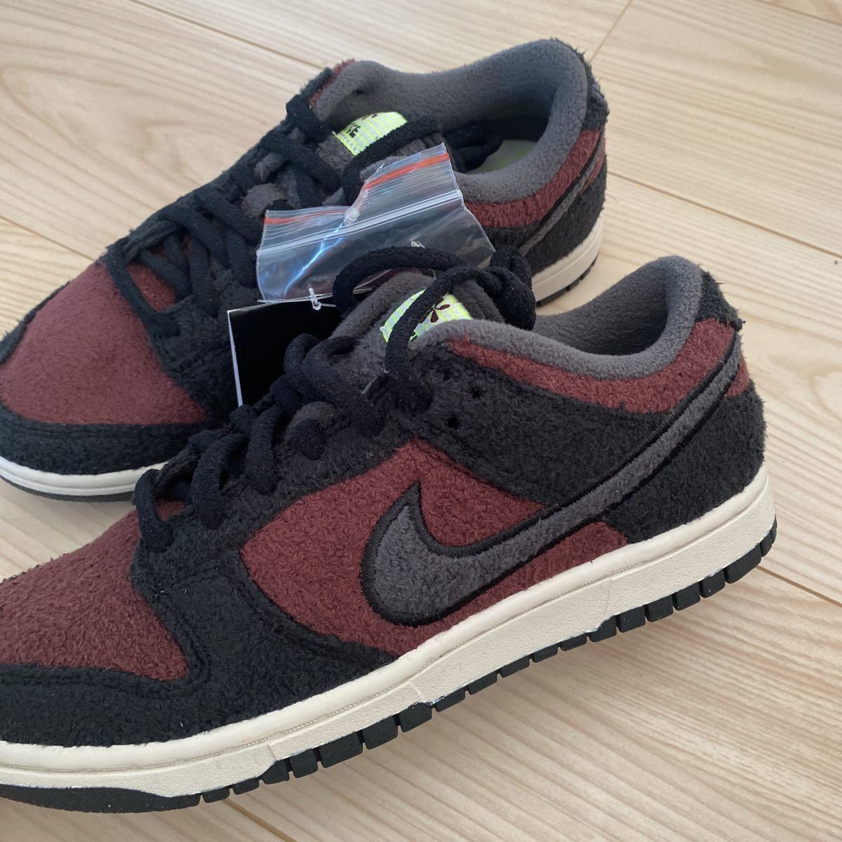 23 定価15400円 ナイキ ダンク ロー SE NIKE W DUNK LOW SE バーガンディクラッシュ スニーカー 23cm 未使用 DQ7579 600_画像6