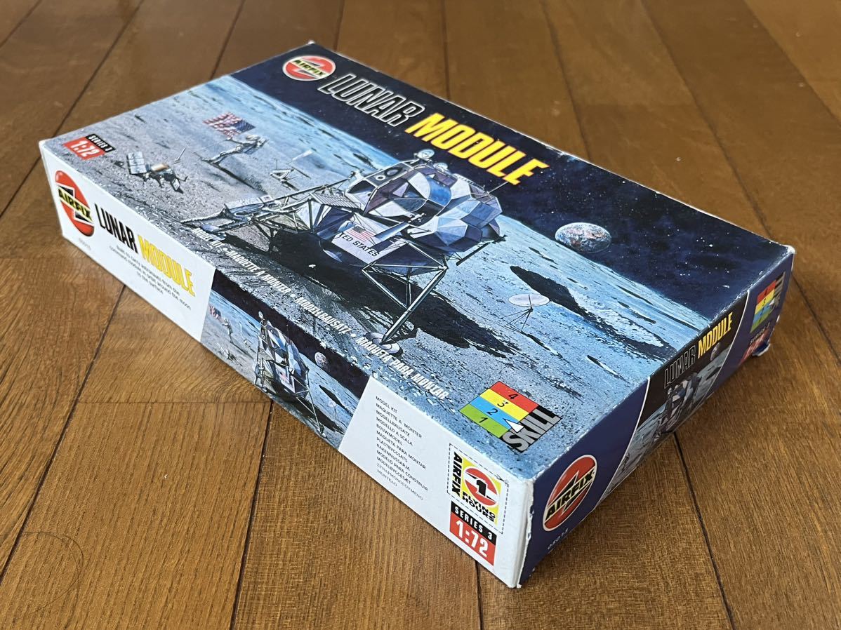 エアフィックス AIRFIX 1/72 APOLLO LUNAR MODULE アポロ 月面着陸船 未使用未組 レア 貴重 絶版 希少 (43-69)_画像2