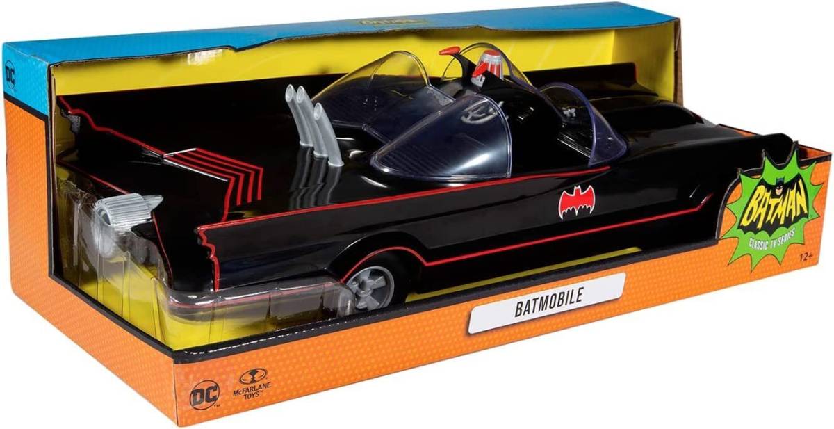送料無料 Batmobile DC Retro Batman 66 バットマン DCレトロ 6インチ バットモービル