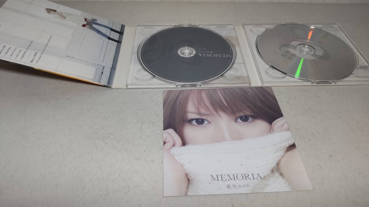 A1329  『CD』 藍井エイル / MEMORIA 期間生産限定アニメ盤  DVD付『Fate/Zero』の画像2