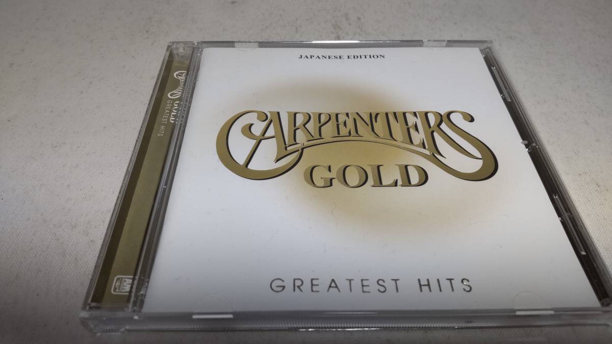 A1416 『CD』　ゴールド　/　カーペンターズ　GREATEST HITS　JAPANESE EDITION_画像1