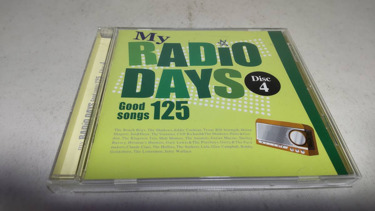 A1677 『CD』　MY RADIO DAYS マイ ラジオデイズ　DISK-4のみの単品出品　ビーチボーイズ　ベンチャーズ　アニマルズ　クロードチアリ　他_画像1