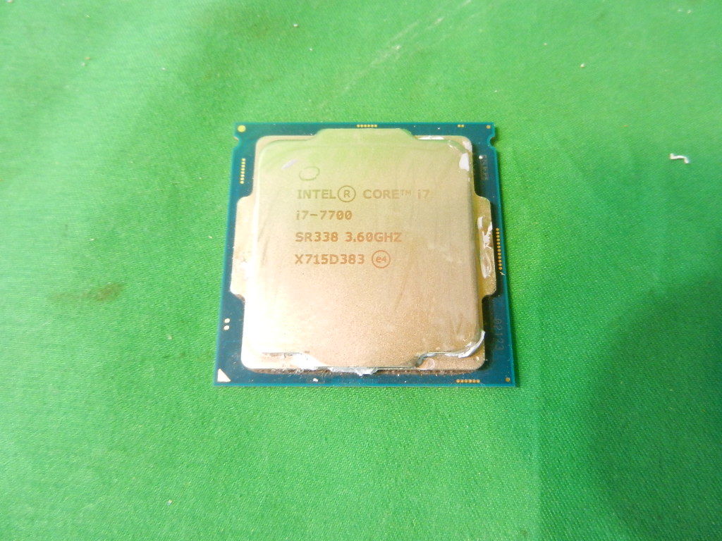 mn231005-006D10 INTEL インテル CORE i-7700 CPU 3.60GHZ 中古 分解品 Kaby Lake 第7世代