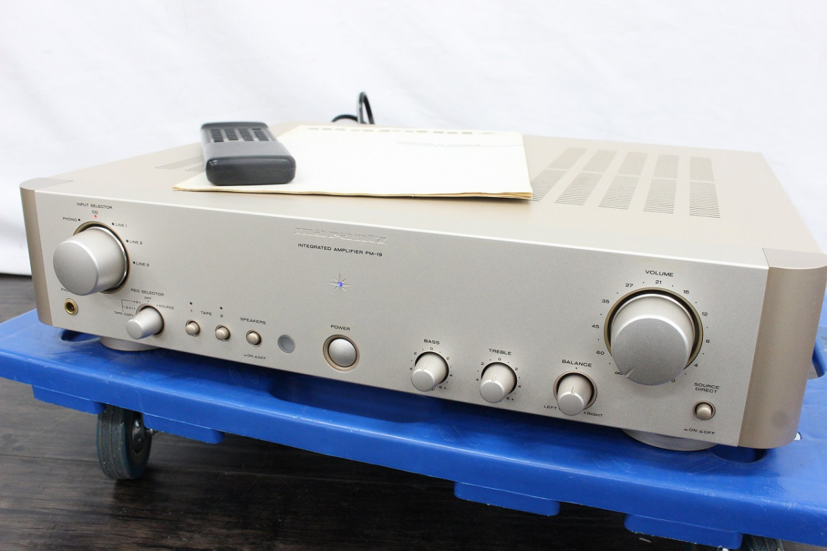 最愛 プリメイアンプ マランツ marantz 【行董】 PM-19F AC269BPT09 ②