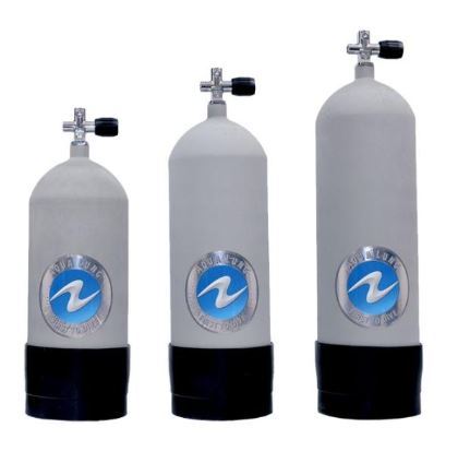 AQUALUNG アクアラング 10L (19.6MPa) メタリコンタンク （K2バルブ付き）納期要確認 税込み価格 送料無料