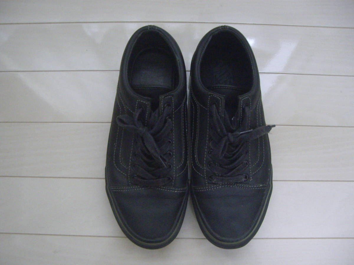 eye COMME des GARCONS VANS レザースニーカー　BK US8_画像2