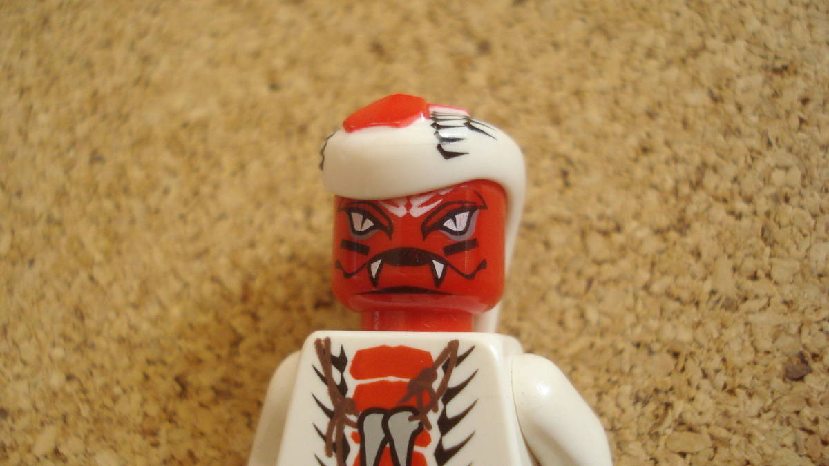 　LEGO　レゴ　ニンジャゴー　キャラクターミニフィグ　ヘビヘビ族「ラトラ」_画像2