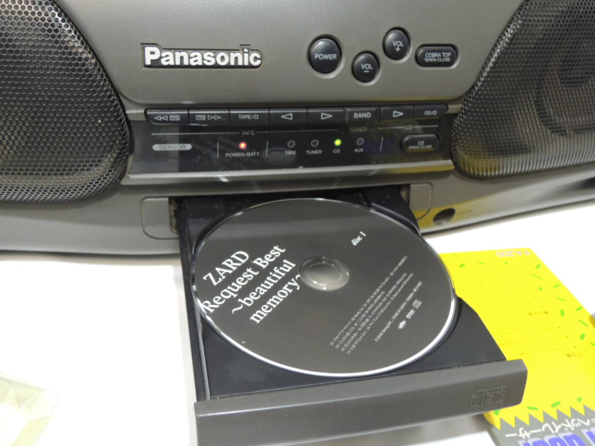 Panasonic パナソニック RX-DT909 松下バブルラジカセ コブラ CD