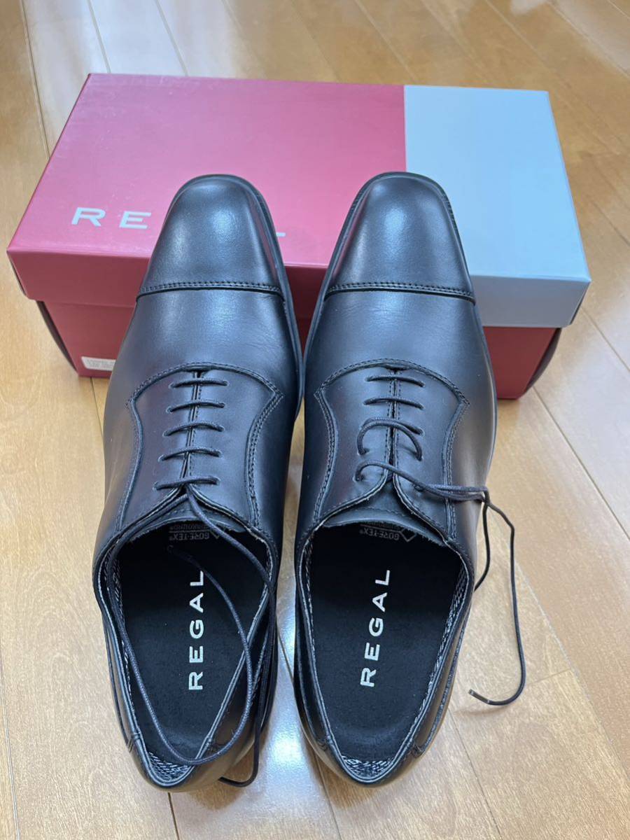 【新品未使用　送料込】Regal リーガル 紳士用革靴　24.5センチ