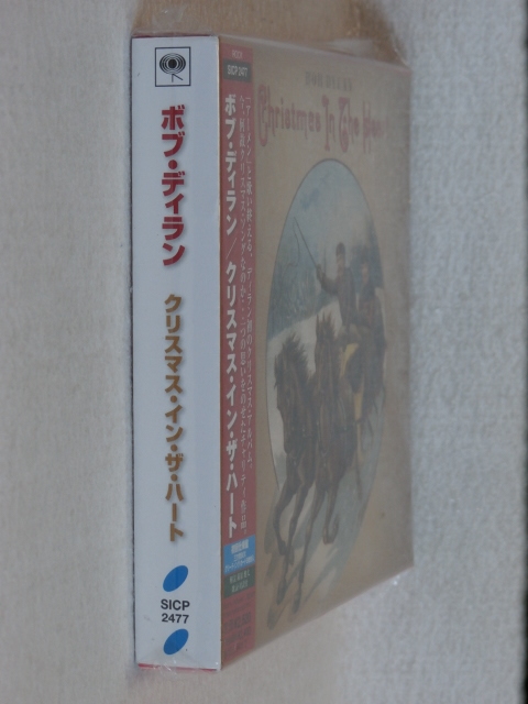 ＜クリスマス・ソング 新品同様＞ボブ・ディラン /クリスマス・イン・ザ・ハート（グリーティングカード付）帯付 国内正規セル版_画像2