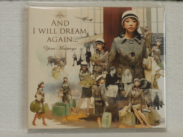 ＜新品同様＞　松任谷由実　/　そしてもう一度夢見るだろう　AND I WILL DREAM AGAIN　　（デジパック仕様）　帯付_画像1