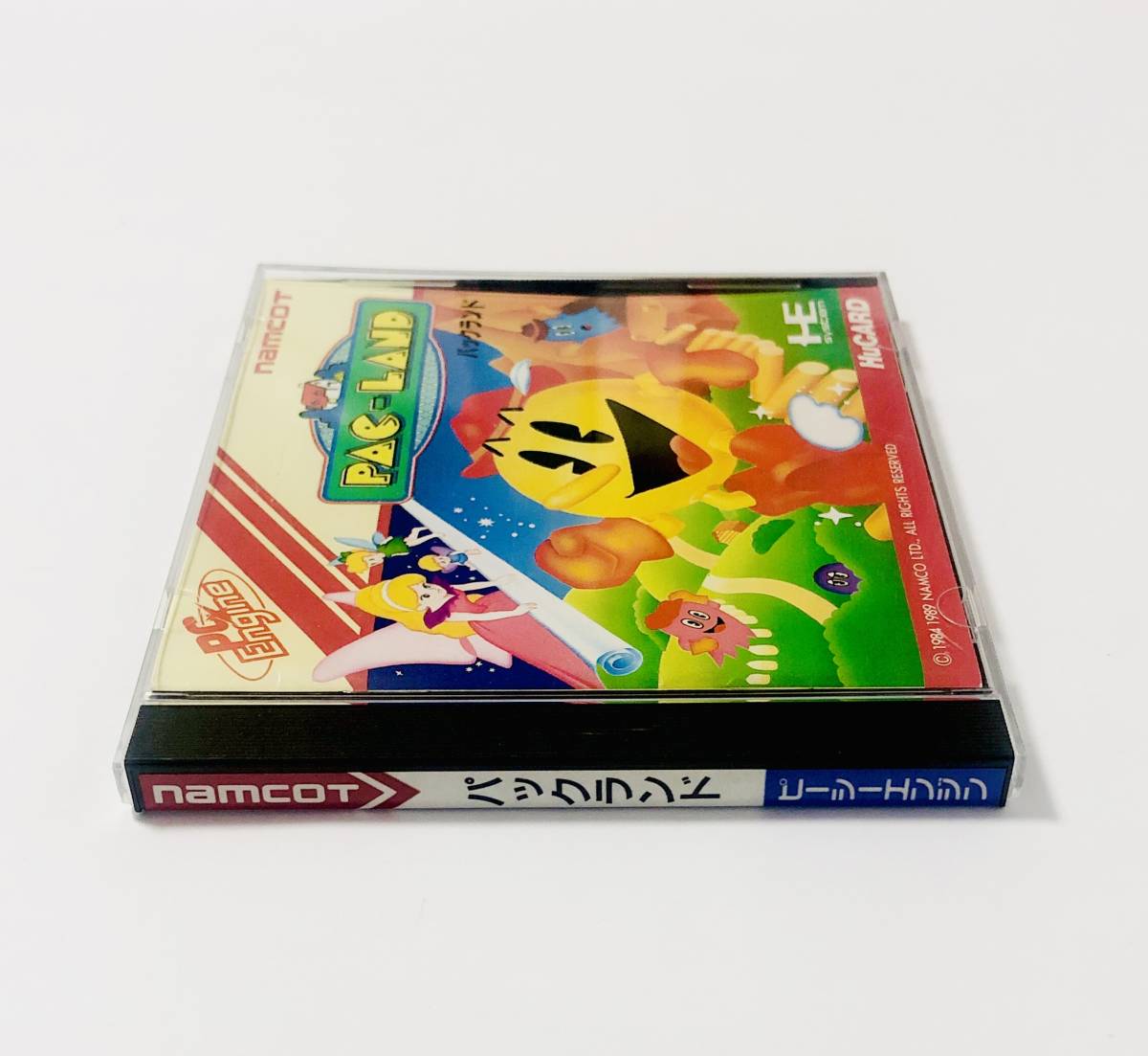 PCエンジン Huカード パックランド 箱説付き ナムコ ナムコット レトロゲーム PC-Engine Hu Card Pac Land CIB Namco Namcot_画像5