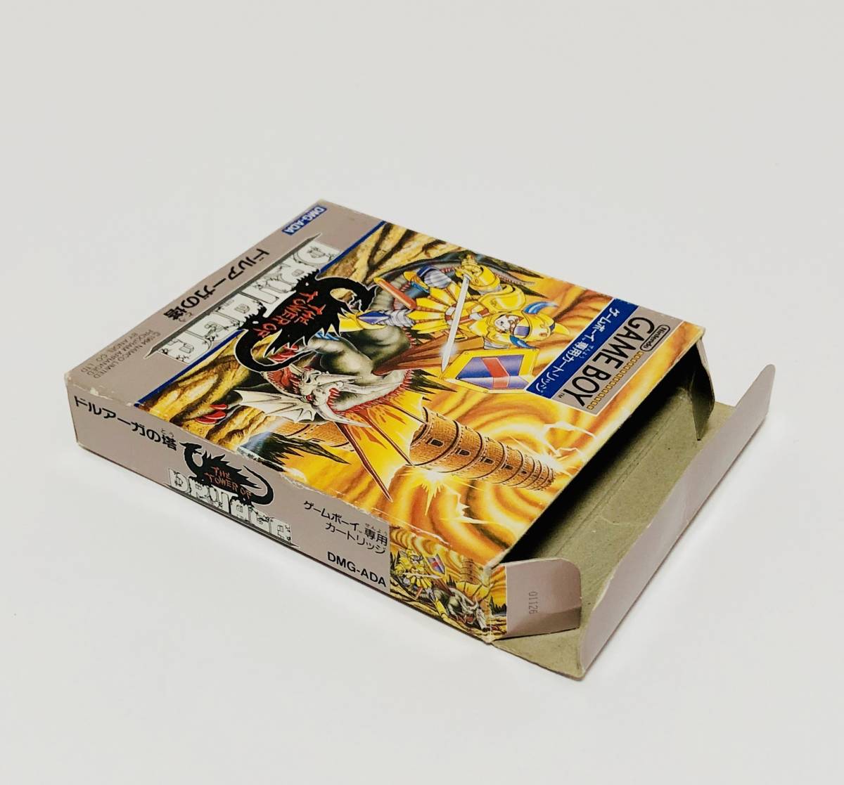 ゲームボーイ ドルアーガの塔 箱説付き 痛みあり エンジェル ナムコ レトロゲーム Nintendo GameBoy The Tower of Druaga CIB Namco_画像4