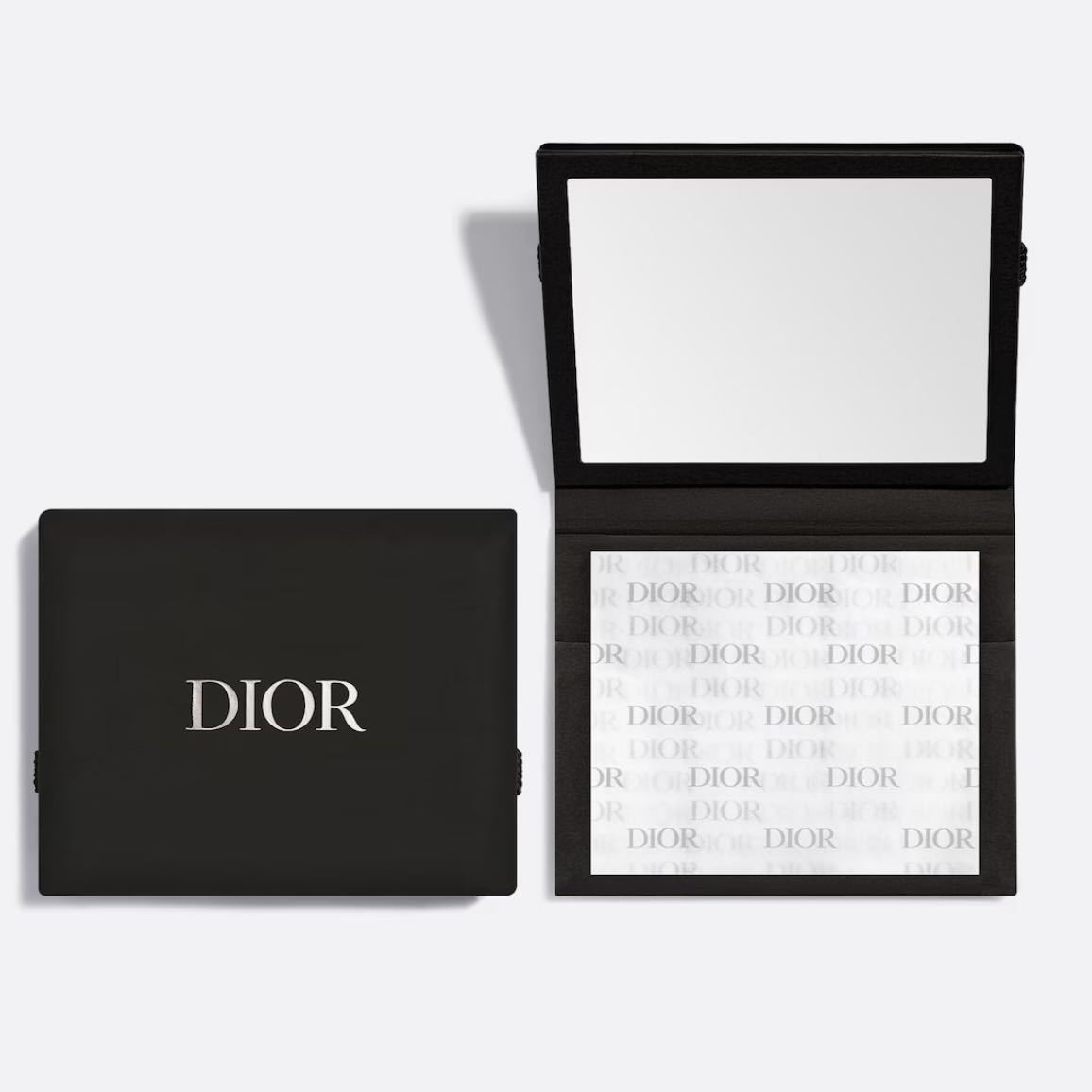  new goods unused *DIOR Dior s gold mati fine g paper facial oil blotting paper mirror attaching mirror 
