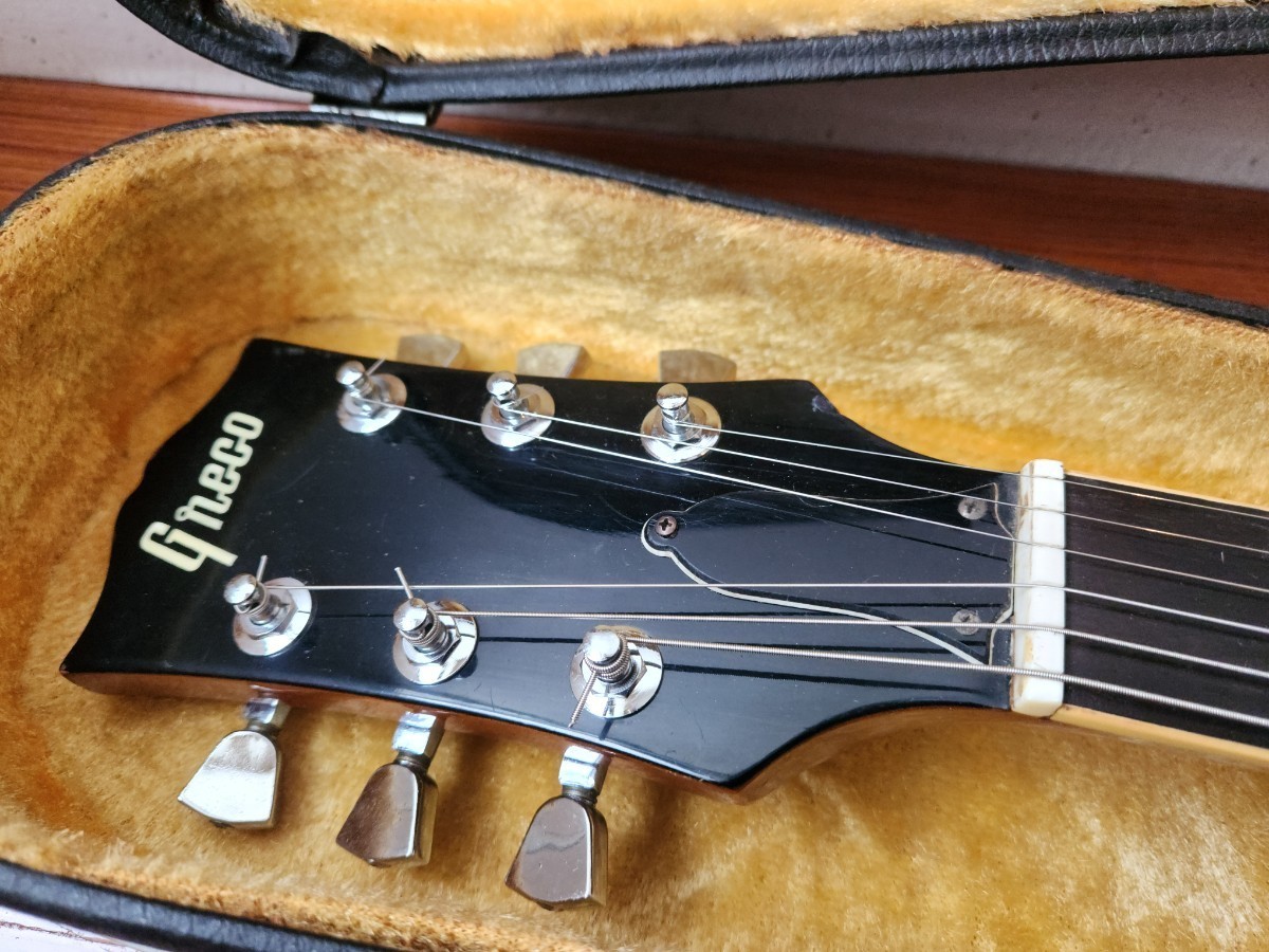 Greco EG-550GS レスポールデラックス グレコエンボスロゴ入り Greco EG-550GS レスポールデラックスコピー 1974年製 グレコ