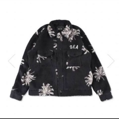 WDS PALM TREE (PATTERN) FLEECE BLOUSON