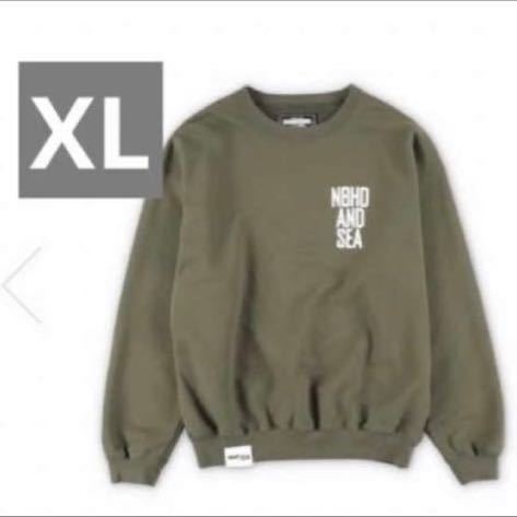 NEIGHBORHOOD X WDS SWEATSHIRT LS OLIVE