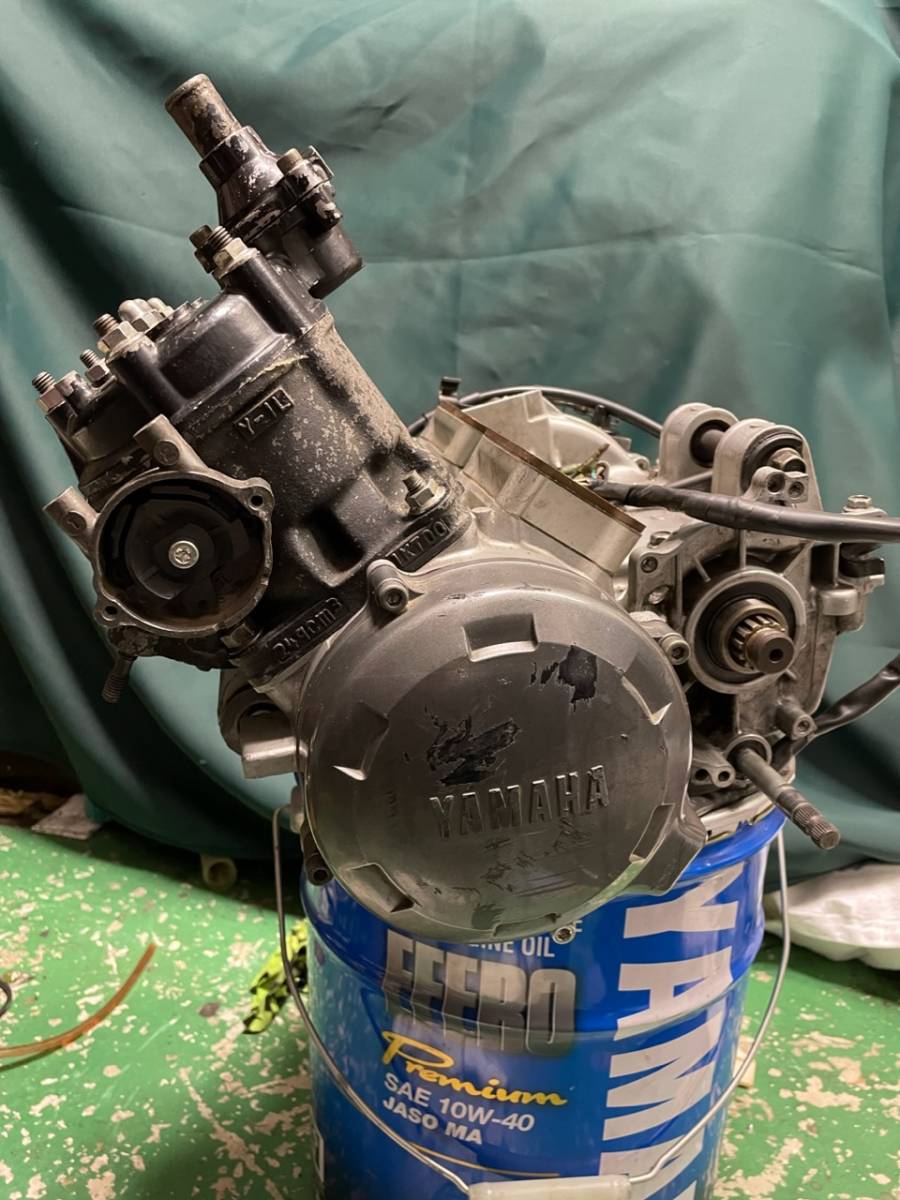 1KT エンジン　TZR250 R1-Z オーバーホールエンジン　但し欠品あり　ジャンク扱いで　_画像無いですがフロントスプロケ付属します