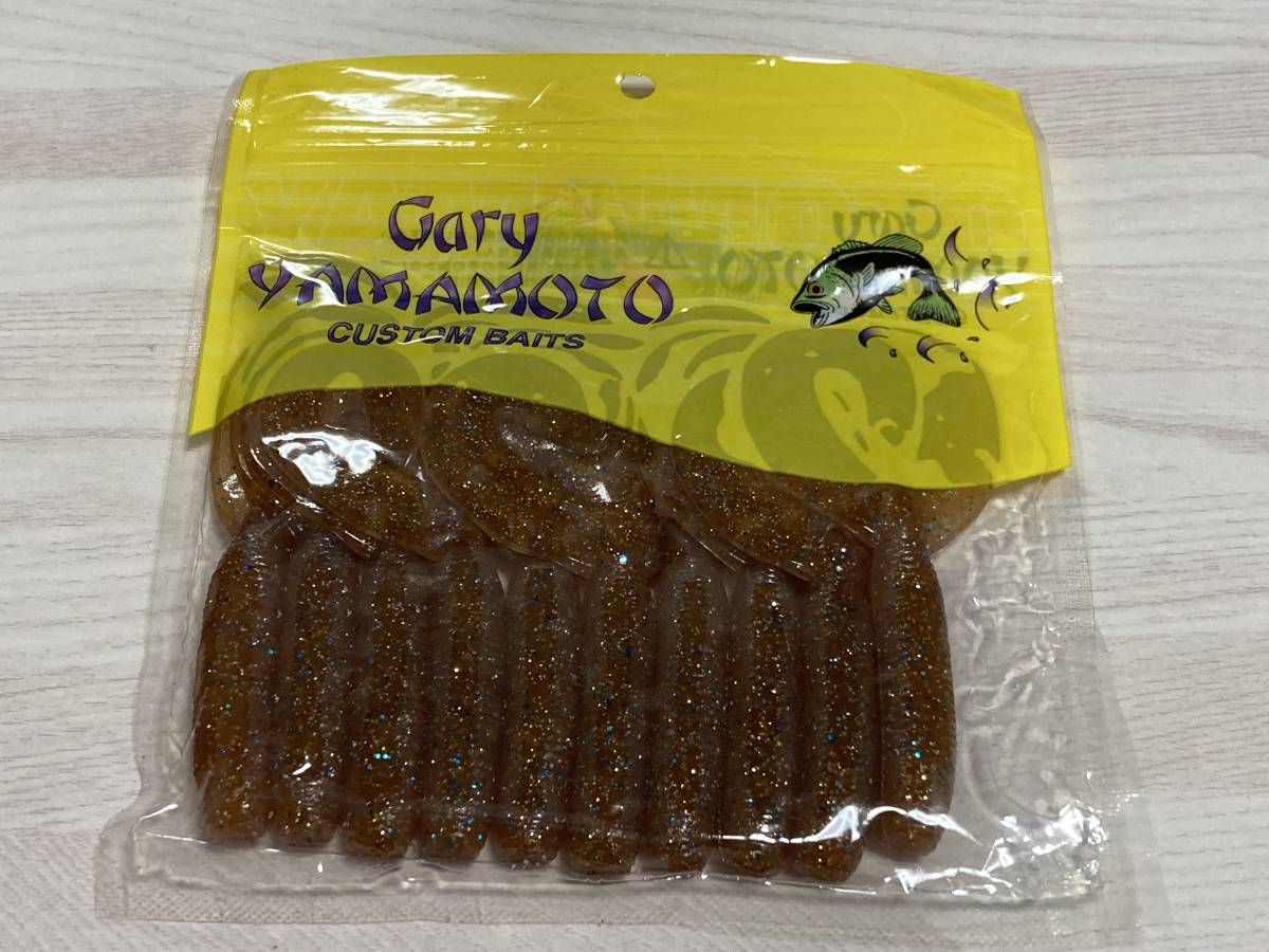 ■■ 未使用 6インチ ダブルテールグラブ W-TAIL GRUB 1パック 10本入り Gary Yamamoto ■■ K3.0821の画像1