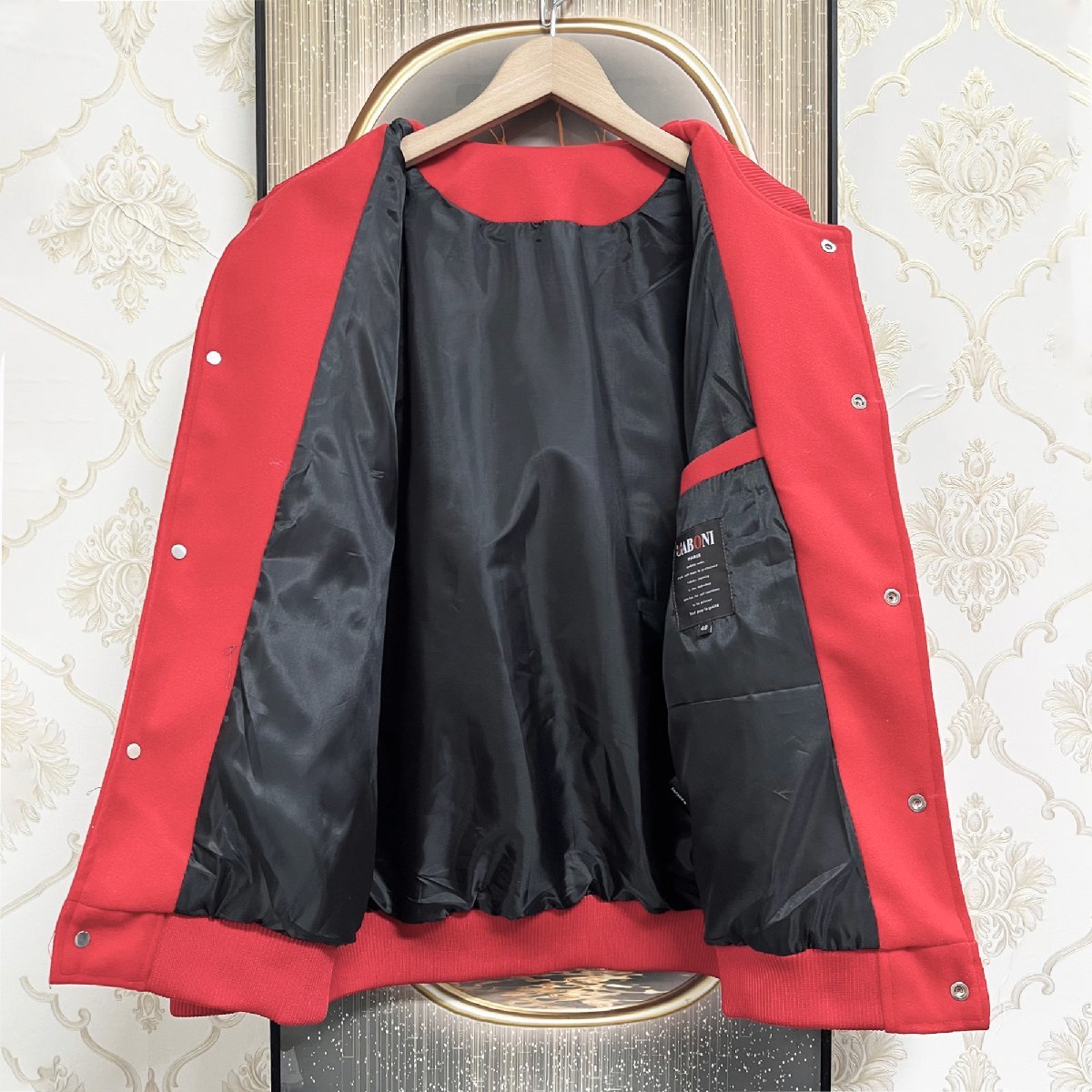 個性EU製&定価7万◇UABONI*Paris*スタジャン*ユアボニ*パリ発◇高品質