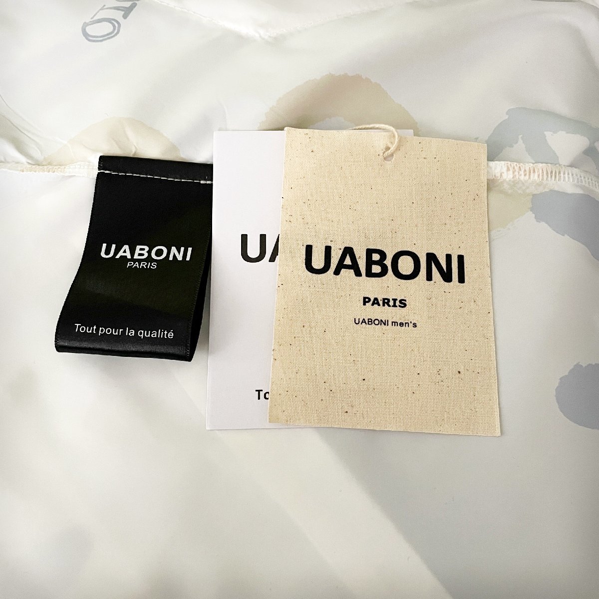 個性EU製＆定価6万◆UABONI*Paris*ジャケット*ユアボニ*パリ発◆超軽量 速乾 通気 オシャレ 日焼け防止 カラフル 総柄 アウター L/48_画像9