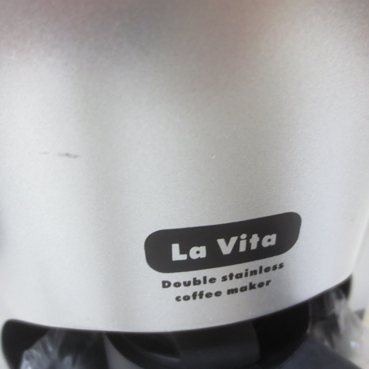 R812　La Vita　ダブルステンレス　コーヒーメーカー　EP-915W-1ｂEPI　イーピーアイ_画像9