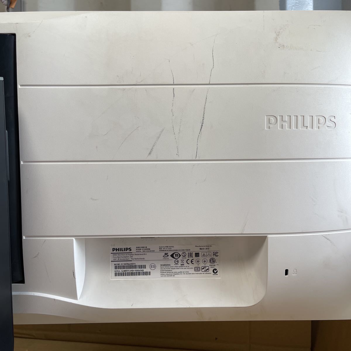 (1)philips マルチモニター19DP6Q 2015年製_画像8