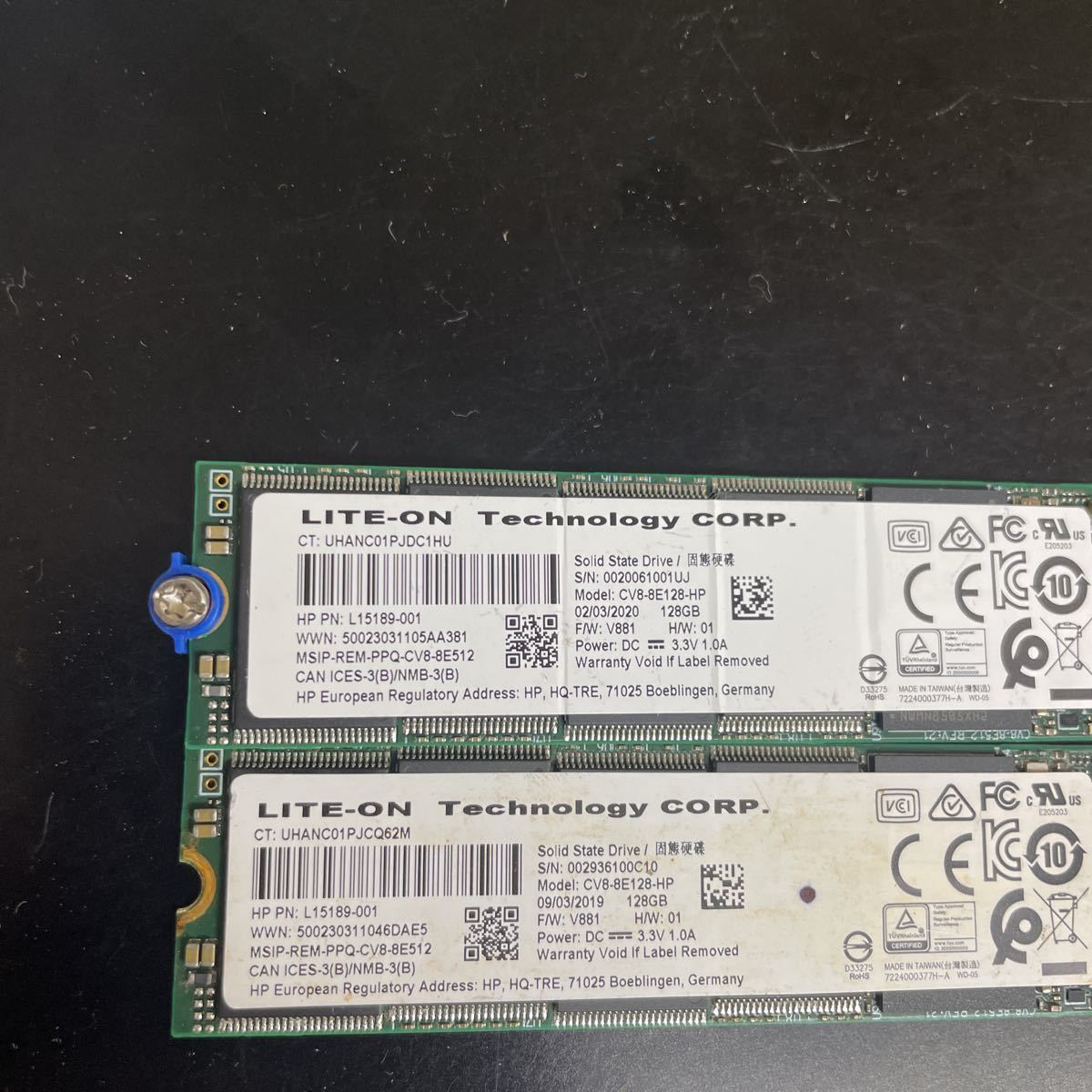 2枚セット128GB M.2 SSD / LITE-ON CV8-8E128-HP_画像2