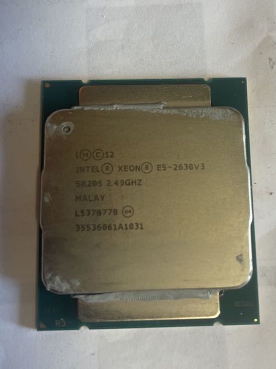 CPU Intel XEON E5-2630 v3 2.4GHz 動作確認済み_画像1