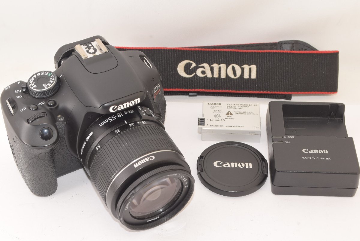 ★美品★ Canon キャノン EOS Kiss X5 + EF-S 18-55mm IS II レンズキット 2310011