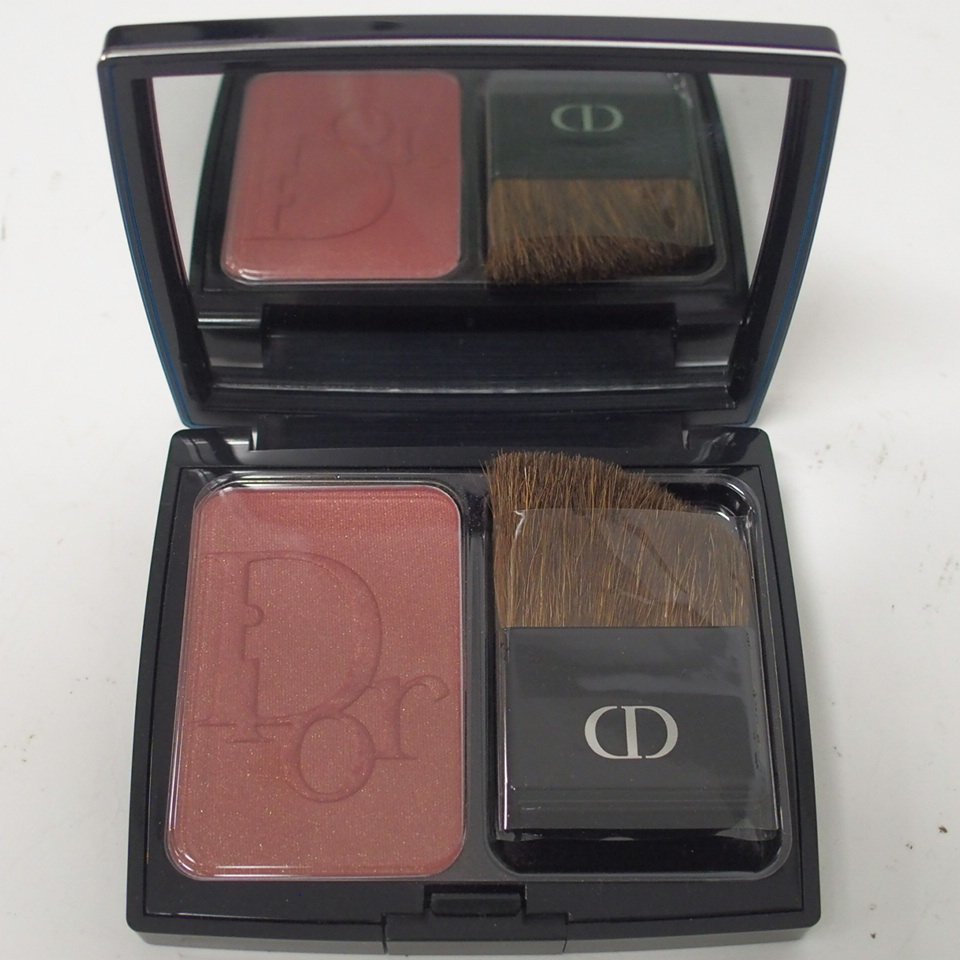 f002 Z5 13.ほぼ未使用 ディオール Dior ディオール ブラッシュ 866 ROSE SUBLIME チークカラー ネコポス385円_画像5