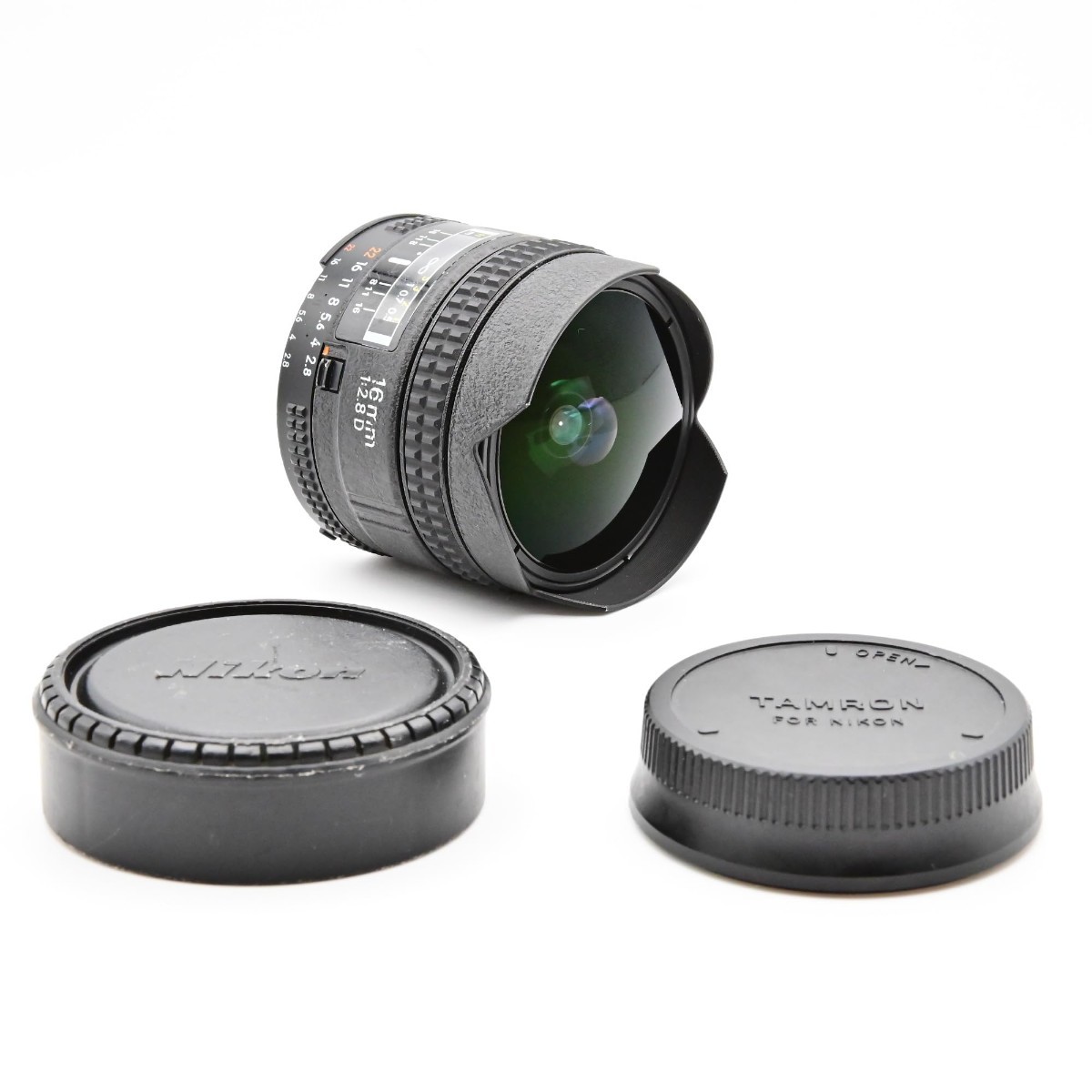 Nikon フィッシュアイレンズ Ai AF fisheye Nikkor 16mm f/2.8D フル