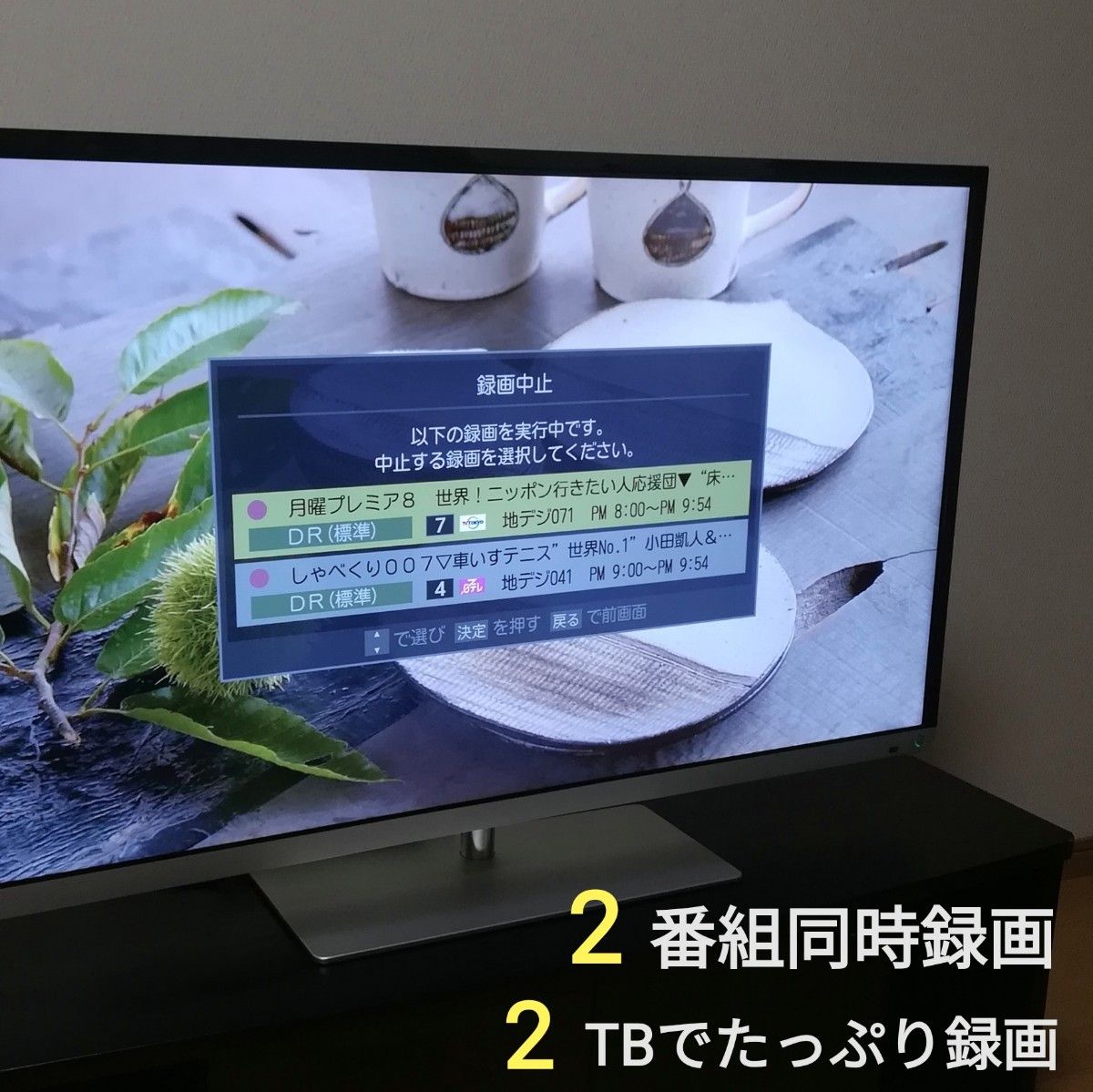 【W録HDDセット／高画質インテリジェンスREGZA】40型液晶テレビ