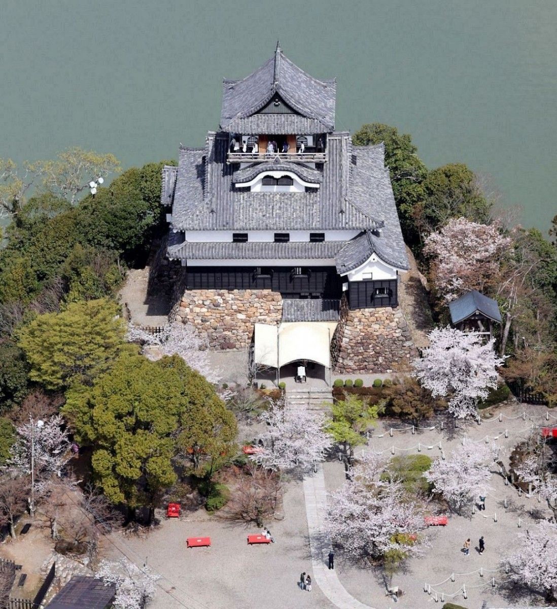 プレミアム御城印 『墨城印 犬山城 白帝』