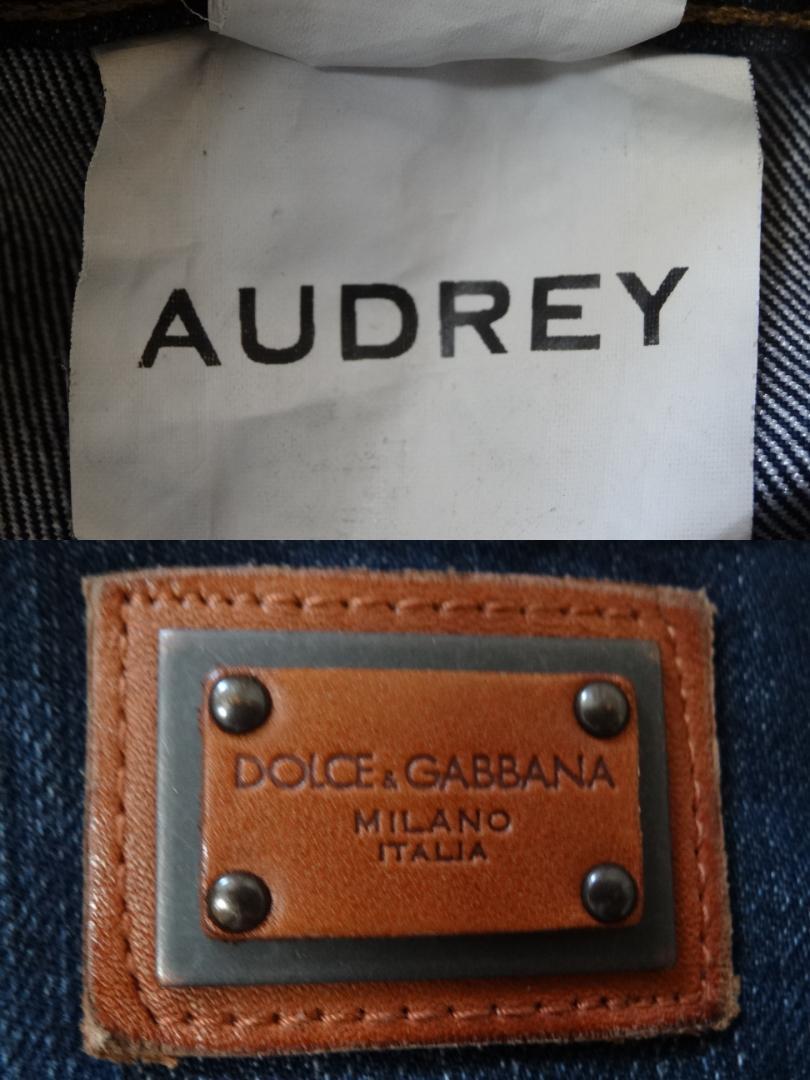 (597)DOLCE&GABBANA AUDREY ドルチェ&ガッバーナ デニム_画像8