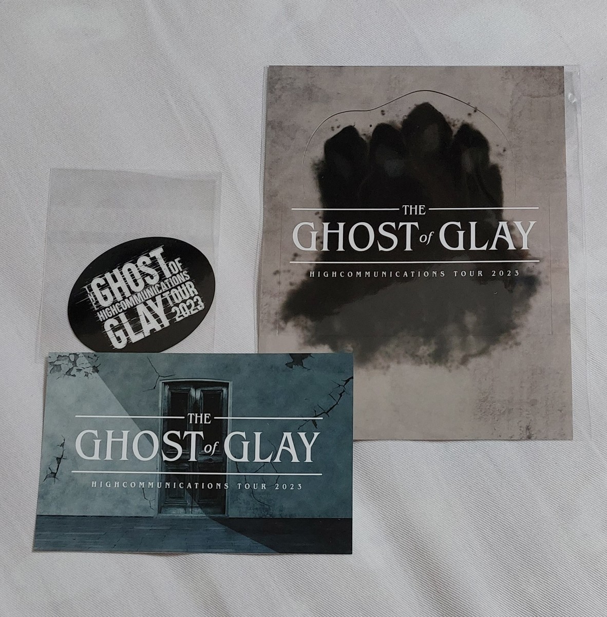 GLAY THE GHOST of GLAY ツアーグッズ ステッカー CD特典 スペシャル抽選会 B賞 Ghost of ポストカード _画像1