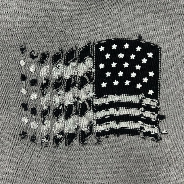 国旗ニット】DAIRIKU America Knit Hoodie GRAY|Yahoo!フリマ 国旗ニット】DAIRIKU America Knit Hoodie GRAY|Yahoo!フリマ
