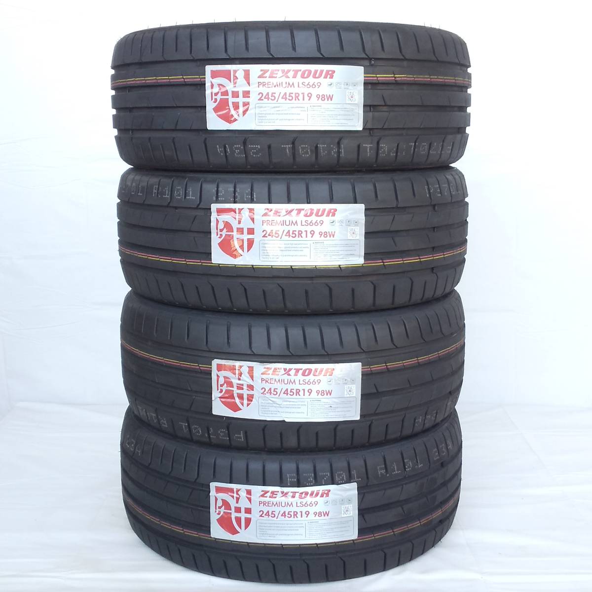 245/45R19 98W ZEXTOUR PREMIUM LS669 23年製 送料無料 4本税込 \30,800より 1_画像1