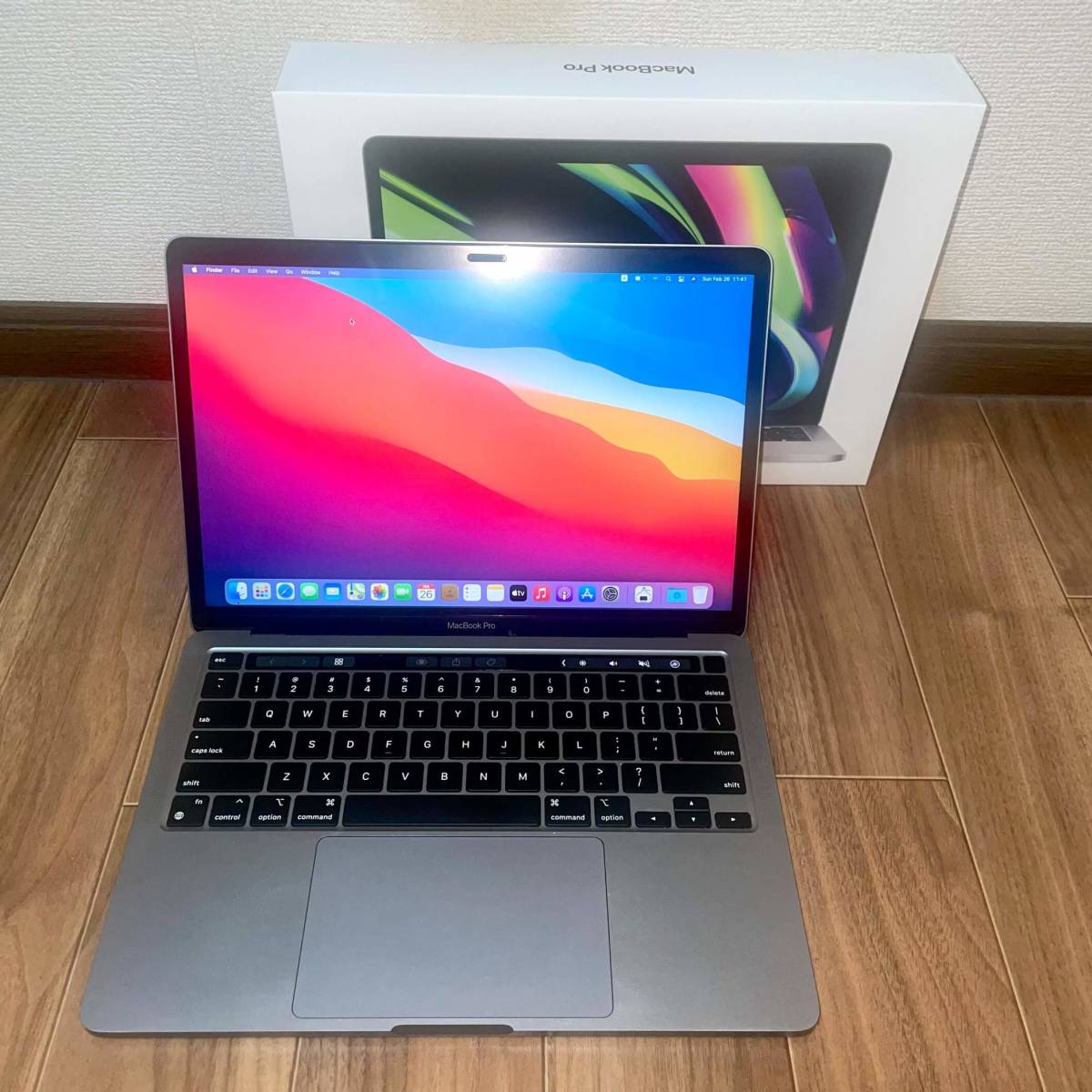 US配列】M1 macBook pro 13.3インチ メモリ16GB SSD1TB USキーボード